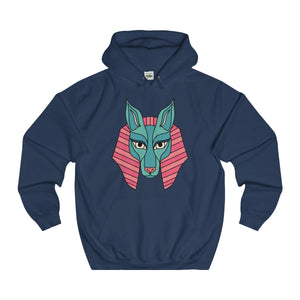 Blue & Pink Anubis Hoodie