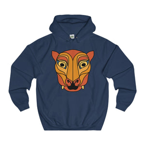 Orange Jaguar Hoodie