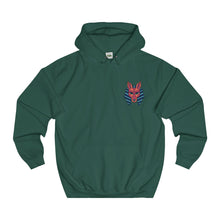 Red & Blue Pocket Anubis Hoodie