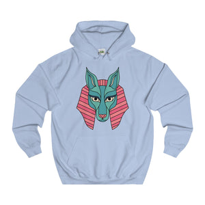 Blue & Pink Anubis Hoodie