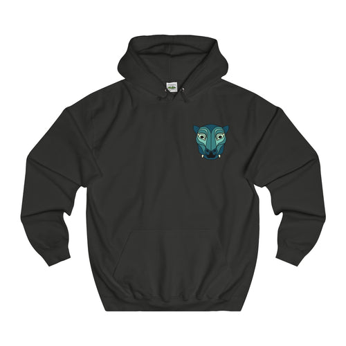 Blue Pocket Jaguar Hoodie