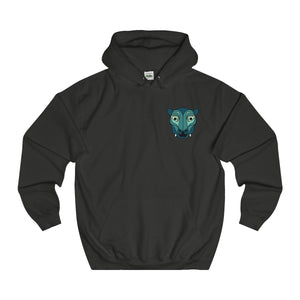 Blue Pocket Jaguar Hoodie