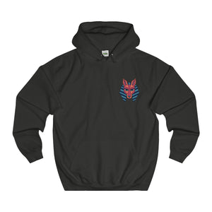 Red & Blue Pocket Anubis Hoodie