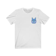 Blue & Pink Pocket Wolf T-Shirt