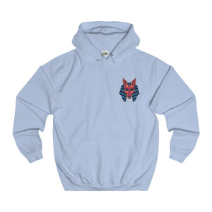 Red & Blue Pocket Anubis Hoodie