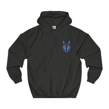 Blue Pocket Wolf Hoodie