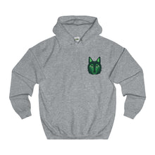 Green Pocket Wolf Hoodie