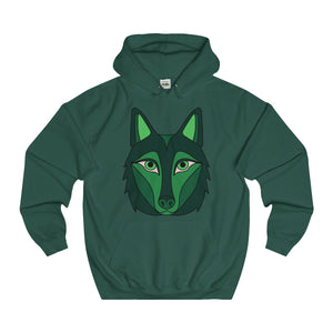 Green Wolf Hoodie