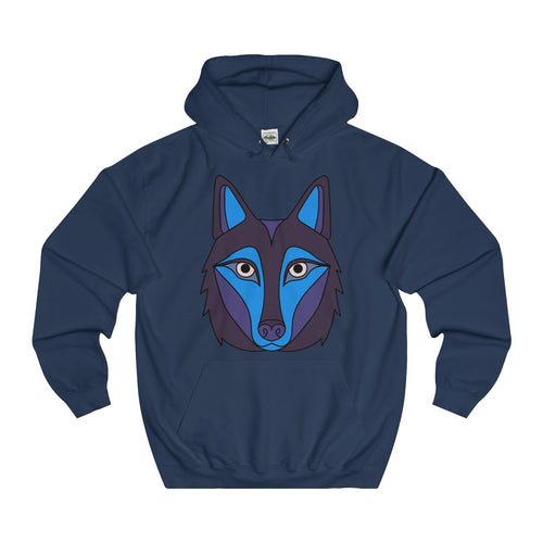 Blue Wolf Hoodie