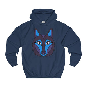 Blue Wolf Hoodie