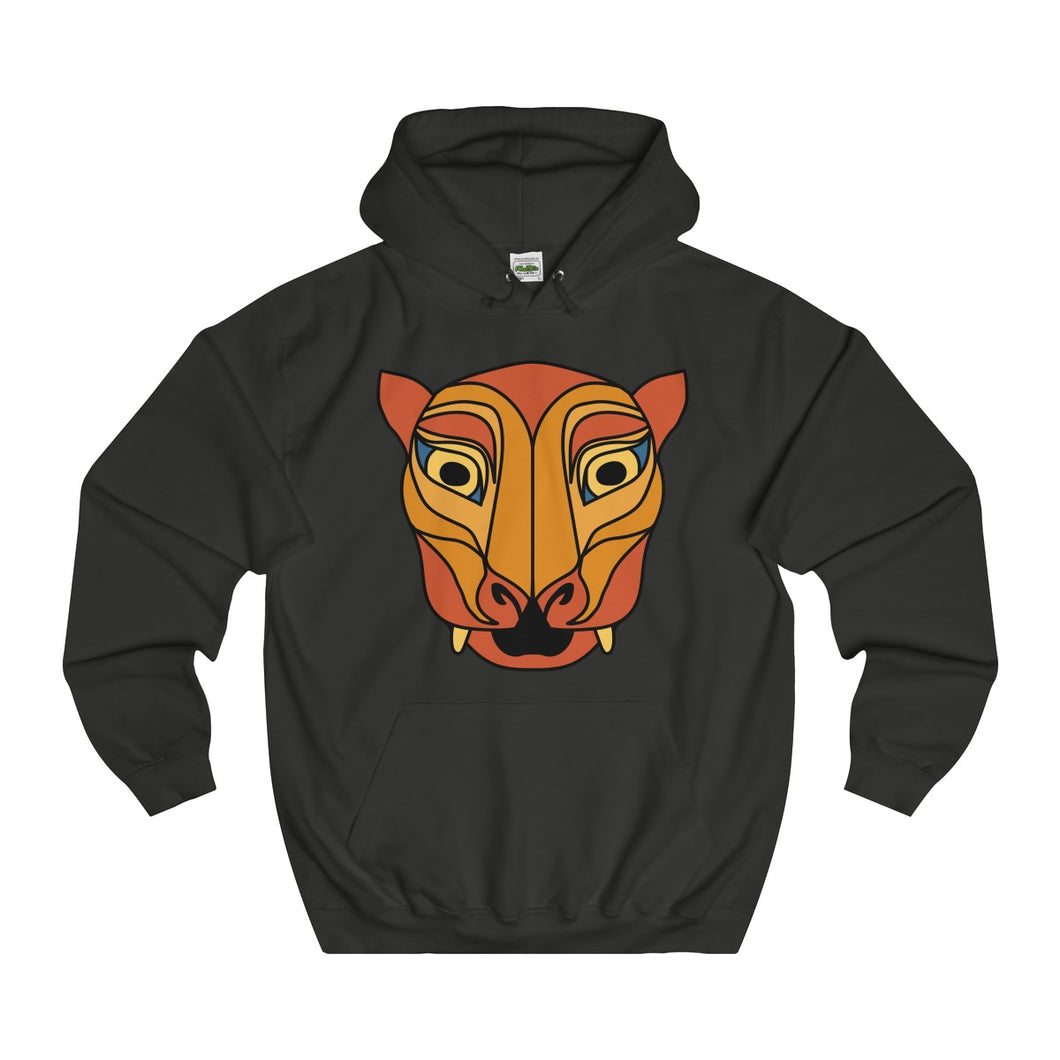 Orange Jaguar Hoodie