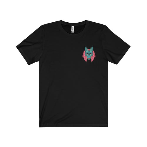 Blue & Pink Pocket Anubis T-Shirt